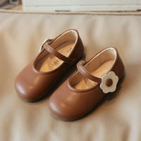 Drugo / cipele za malu djecu; modne jesenske Ležerne cipele za djevojčice; lagane jednobojne ravne cipele s cvjetnim uzorkom; jednostavne