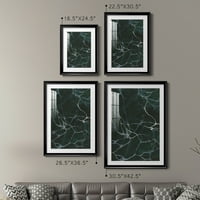 Wexford Home Jade Marble I Premium Framed Print, 30.5 42.5 - spreman za objesiti, crno