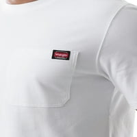 Wrangler radna odjeća muška majica s džepnim posadama s teškim rukavima s kratkim rukavima