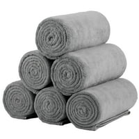 Ručnici za kupanje, hotel i spa gustoća ručnik ručnika za kupanje, sivi ručnik, sivi