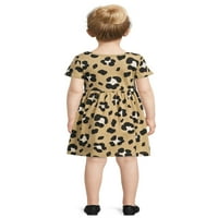 Wonder Nation Baby and Toddler Girls 'haljina za igranje kratkih rukava, veličine mjeseci - 5T