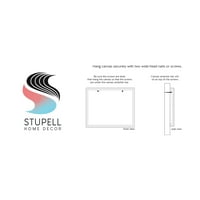 Stupell Industries Pug Space Astronaut Kaciga Kaciga Grafička umjetnička galerija zamotana platna za tisak zidne umjetnosti, dizajn