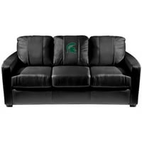 Michigan State Spartans Collegiate Silver Sofa