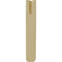 Ekena Millwork 3 4 W 1 2 D 1 2 H Eaton Wood Bracket, javor