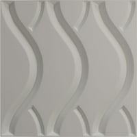Ekena Millwork 5 8W 5 8H Dekorativna 3D стеновая ploča Nexus EnduraWall, ультратонкое pokrivenost Satin Blossom White