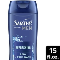Suave muškarci tekući tijelu za pranje i tuširanje gel osvježavaju miris, oz