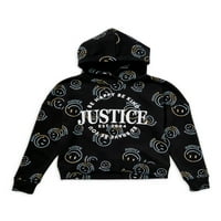 Justice Girls Graphic Fleece Hoodie, veličina XS -xxl
