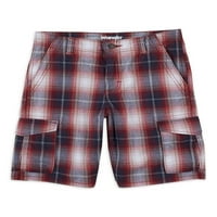 Wrangler Boys Plaid teretni kratke hlače, veličine 6-16