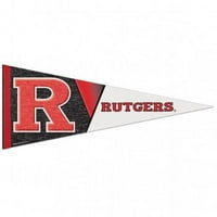 Premium zastavica grimizni vitezovi Rutgersa
