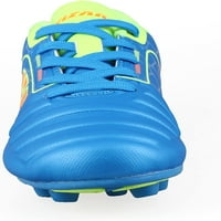 Vizari Kids Catalina juniorska tvrtka na otvorenom nogometnim cipelama za dječake i djevojčice- plava vapna narančasta