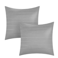 4-dijelni set prekrivača za poplune, Kraljevski, Sivi