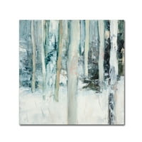 Zaštitni znak likovna umjetnost 'Zimska šuma I' platno umjetnost Julia Purinton