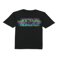 Grafička majica Star Wars Boys Logo, veličine 4-18