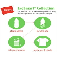 Hanes Boys Ecosmart majice s kratkim rukavima, veličine 6-18