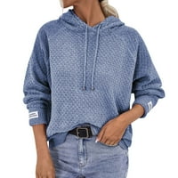 + zimski džemper s dugim rukavima pleteni na vezanje blok u boji prugasti boho džemper kardigani džemperi za žene