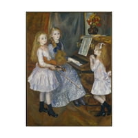Zaštitni znak likovna umjetnost 'Kćeri Catulle -a' Canvas Art Pierre Auguste Renoir