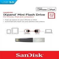 SanDisk 32GB IXPAND USB 3. Blash pogon munje za vaš iPhone i iPad-SDIX40N-032G-AW6NN