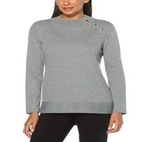 Rafaella ženski mokarski džemper s hardverskim detaljima