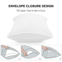 Jedinstvene ponude jastuke od čvrstih mikrovlakanaca, standardne, bijele