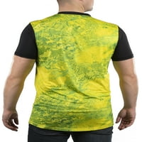 Realtree Cascade wav neon citrus camo muški majica kratkih rukava majice