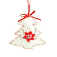 Božićni ukrasi tri stila visećih ukrasa za božićno drvce