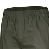 Muške teretne hlače A-liste, casual Plus size hlače, aktivne hlače, teretne hlače s ravnim nogavicama s puno džepova