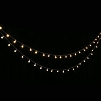 Okrugli kuglasti vijenac s LED osvjetljenjem ukras na remenu viseća svjetiljka dekor