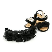 Ljetne sandale za djevojčice s mekim potplatom u obliku cvijeta, prva hodalica za bebe, cipele za krevetić