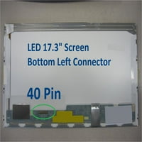 - Prijenosno računalo od 97 do 6 do 97 inča s 17,3-inčnim LCD zaslonom s LED pozadinskim osvjetljenjem