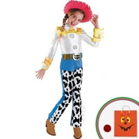 Priča o igračkama- Jessie Deluxe dječji kostim komplet s besplatnim poklonom