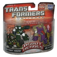 Skup akcijskih figura robotskih heroja svemira Transformers, Dog i Blitzving