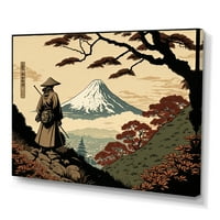 DesignArt samurai u japonu I platno zidna umjetnost