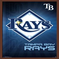 Tampa Bay Rays - Poster zida logotipa, 22.375 34