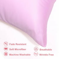 Jedinstvene ponude svilenkasti satenski jastuci, lilac, kraljica 21 x31