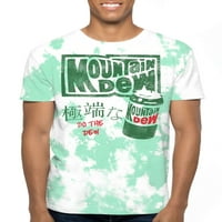 Mountain Dew radi grafičku majicu za muške i velike muškarce