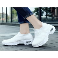 Ženske cipele a-list Mrežaste tenisice čarapa sa zračnim jastukom ženske tenisice za hodanje lagane natikače bijele 10