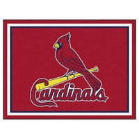 - St. Louis Cardinals 8'x10 'prostirka
