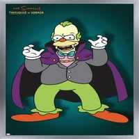 The Simpsons: Treehouse of Horror - Peter Vampire Krusty Wall, 14.725 22.375