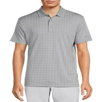 Ben Hogan muški i veliki muški teksturirani prozorski polo majica za golf, veličina S-5xl